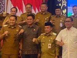 Bupati Merangin Ikuti Rakor Bersama KSP Terkait Kesiapan Satgas Karhutla dan Tatakelola Energi Provinsi Jambi