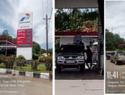 Penyelewengan BBM Subsidi di Sanggau: Mobil Strada Terekam Isi Langsung ke Drum