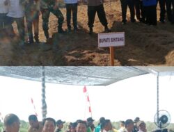 Polres Sintang Laksanakan Penanaman Jagung Serentak Kuartal 3 Di Lahan Perhutanan Sosial