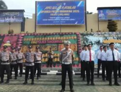 Polres Tanggamus Gelar Apel Pasukan Operasi Patuh Krakatau 2025, Tegaskan Komitmen Wujudkan Tertib Lalu Lintas