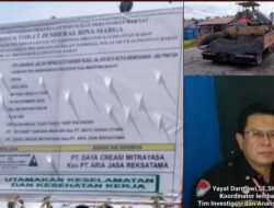 Proyek Jalan Nasional di Mempawah Rp146,9 M Terpantau Bermasalah, Warga Minta Evaluasi