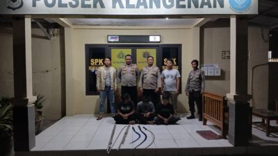 Respon Cepat Polsek Klangenan Gagalkan Aksi Konten Tawuran antar Geng Motor.