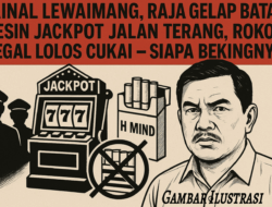 “Zainal Lewaimang, Raja Gelap Batam? Mesin Jackpot Jalan Terang, Rokok Ilegal Lolos Cukai – Siapa Bekingnya?”