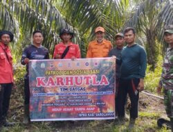 Patroli Karhutla dan Himbau Warga Agar Tidal Membakar Lahan