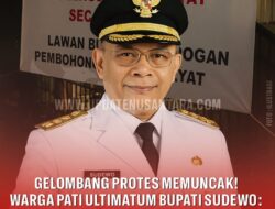 Gelombang Penolakan Warga Pati Memuncak, Desakan Mundur untuk Bupati Sudewo Kian Menguat