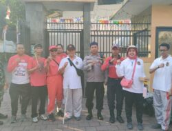 Bhabinkamtibmas Makasar Hadir Dalam Jalan Sehat RW 02