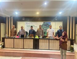 Kapolres Sarolangun AKBP Wendi Oktariansyah, S,I,K, MH. diwakili KBO Sat Intelkam Ipda. Jonson Sianturi hadiri Kegiatan Focus Group Discussion 
