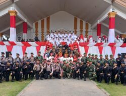 Meriah dan Khidmat! Kodim 0420/Sarko Ikuti Upacara HUT RI ke-80 di Merangin