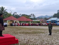 Semangat Kemerdekaan ke-80, Babinsa Koramil 420-07/Sei Manau Pimpin Upacara di Tiga Kecamatan