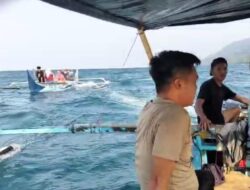 Aksi Heroik Polsek Pematang Sawa: Selamatkan Perahu Mogok Bawa Pasien Sesak Napas di Tengah Laut Tanggamus