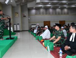 Dukung Terciptanya Keamanan dan Keselamatan Masyarakat Bangsa Indonesia, Komandan Kodaeral I Hadiri Acara Doa Bersama