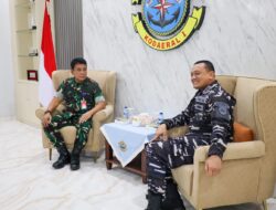 Komandan Kodaeral I Terima Kunjungan Pisah Pamit Danlanud Soewondo Medan