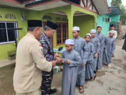 Jelang HUT Ke-80 TNI AL Tahun 2025, Lanal Bintan Serahkan Santunan Ke Pondok Tahfidz Darul Fikri