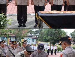 Kapolres Sintang Serahterimakan Jabat Kabag, Kasat Hingga Kapolsek Jajaran