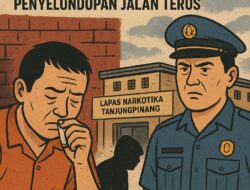 Kalapas Kosong, Lapas Narkotika Tanjungpinang Didera Skandal: Napi Konsumsi Narkoba, Penyelundupan Jalan Terus