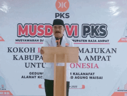 Dilantik Jadi Ketua PKS Raja Ampat, Mansur Syahdan Bertekad Perkuat Konsolidasi Partai Songsong Pileg 2029