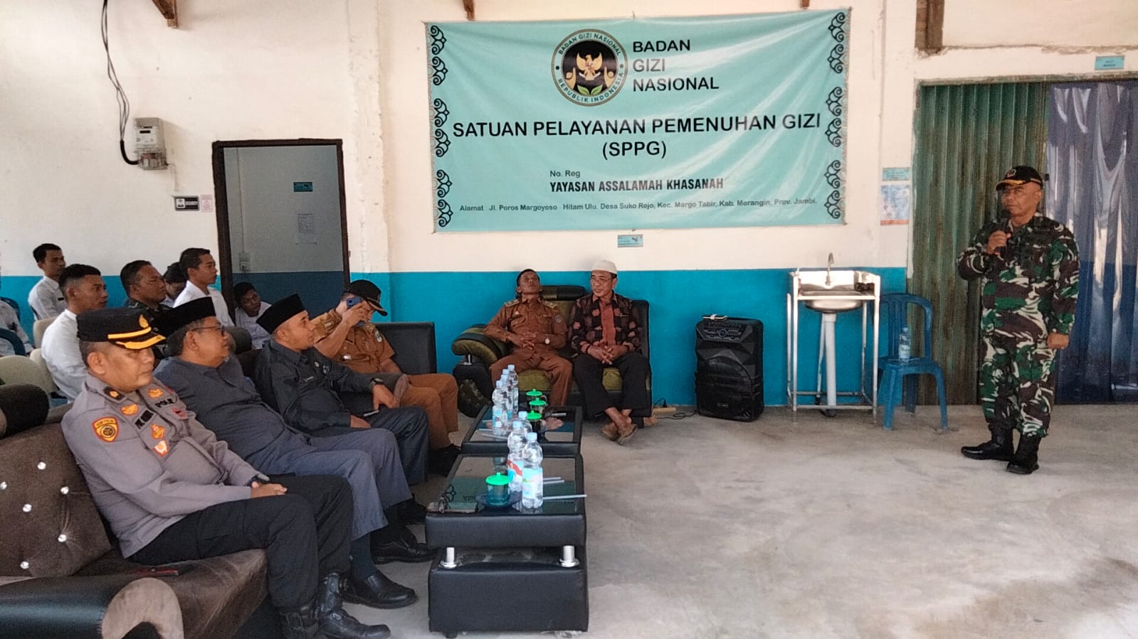 Kodim 0420/Sarko Turut Gencarkan Ketahanan Gizi Anak Bangsa di Kecamatan Tabir