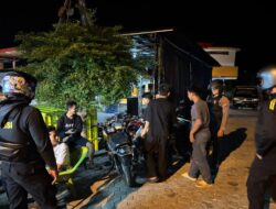 Cegah C3 dan Balap Liar, Samapta Polres Tanggamus Gelar Patroli Perintis Presisi di Gisting