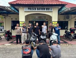 Pencurian Honda Beat Delux di Desa Pulau Melako, Terungkap!! 3 Pemuda Berhasil Diamankan.