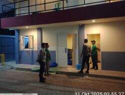 Anggota Polsek Rangkasbitung Polres Lebak Giat Patroli Dialogis Ke Hotel Rose Aweh