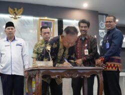 Wabup A. Khafidh Teken GDPK Provinsi Jambi Tahun 2025-2029
