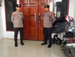 Polsek Rangkasbitung Polres Lebak Monitoring Ke Tempat Ibadah Gereja Pantekosta