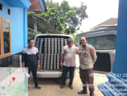 Anggota Polsek Rangkasbitung Polres Lebak Intens Monitoring Penyaluran MBG