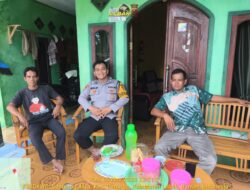Bhabinkamtibmas Polsek Cimarga Polres Lebak Tinjau Perkembangan Jagung, Bukti Komitmen Polri Nyata Dukung Ketahanan Pangan