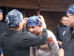 Kapolres Lebak Hadiri Kegiatan Bakti Sosial Kementerian Imigrasi dan Pemasyarakatan di Wilayah Adat Baduy
