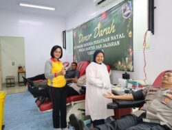 Polda Banten dan Jajaran Gelar Bakti Sosial dan Donor Darah Dalam Rangka Menyambut Perayaan Natal 2025