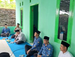 Kanit Binmas Polsek Rangkasbitung Polres Lebak Hadiri Pengajian Rutin Bulanan di Kecamatan Kalanganyar