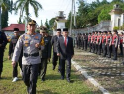 Pastikan Nataru Aman, Pemkab dan Polres Merangin Gelar Apel Pasukan Operasi Lilin 2025
