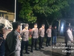 Kapolsek Leuwidamar IPTU Tjik Denmark pimpin KRYD di Wilkum Polsek Leuwidamar