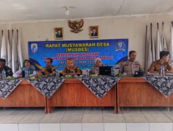 Bhabinkamtibmas Polsek Rangkasbitung Polres Lebak Hadiri Musdes APBDes T.A 2026 Desa Pabuaran