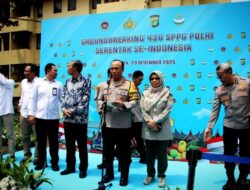 Kapolres Metro Tangerang Kota Hadiri Groundbreaking SPPG Polri Serentak Nasional