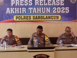 Capaian Akhir Tahun: Polres Sarolangun Ungkap 442 Kasus Kejahatan dan Narkoba Sepanjang 2025.
