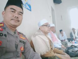 Kapolsek Cimarga Polres Lebak Hadiri Pengajian Ulama Umaro Di Desa Sangkanmanik Cimarga