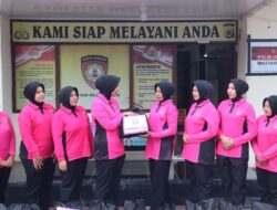Ketua Bhayangkari Cabang Aceh Tengah Kunjungi Bhayangkari Polsek, Ingatkan Peran Istri Dukung Tugas Suami