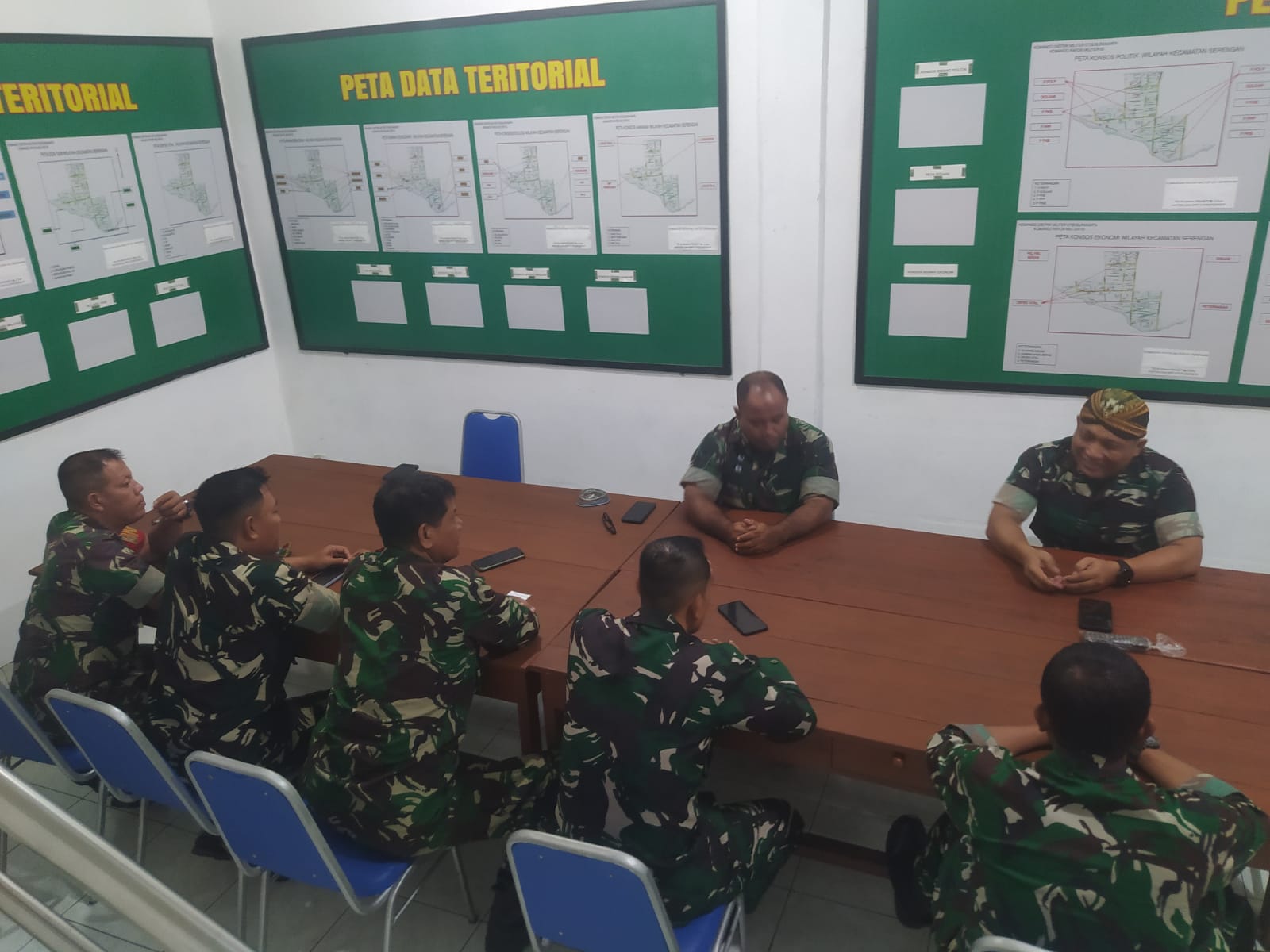 Inilah Pesan Danramil 03 Serengan Saat Apel Pagi