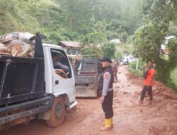 Respon Cepat Polisi dan TNI di Aceh Tengah, Longsor Susulan di Jalur Takengon–Bintang Berhasil Ditangani