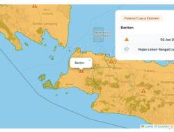 Polda Banten Imbau Masyarakat Tetap Waspada, BMKG Prediksi Hujan Sedang hingga Lebat di Sejumlah Wilayah