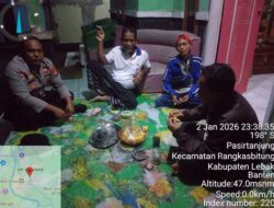 Personil Polsek Rangkasbitung Polres Lebak Giat Patroli Dialogis Ke Pemukiman dan Sambangi Warga Masyarakat