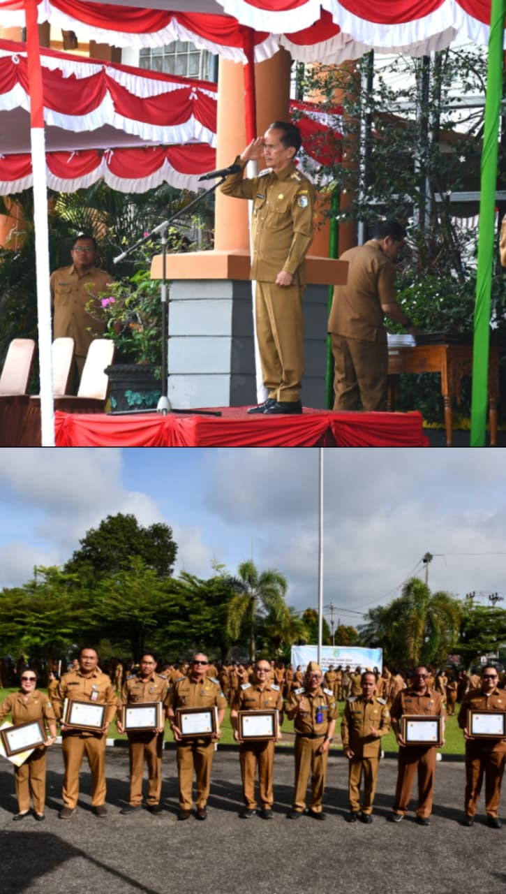 Pemkab Sintang Gelar Apel Awal Tahun 2026 dan Silaturahmi Natal 2025