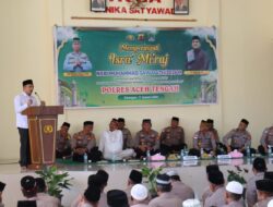 Polres Aceh Tengah Peringati Isra Mi’raj Nabi Muhammad SAW 1447 H, Kapolres Tekankan Kepedulian Pasca Bencana