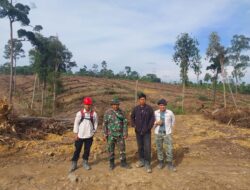 Babinsa Koramil 420-03/Pauh Kodim 0420/Sarko. Himbau dan ajak masyarakat tidak membuka hutan dan dengan cara dibakar