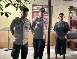 KSPKT I Polsek Rangkasbitung Polres Lebak Patroli Ke Pemukiman Temui Tokoh Masyarakat di Kampung Lebak Picung