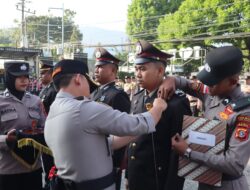 25 Personel Polres Aceh Tengah Terima Tanda Kehormatan Satyalencana Pengabdian dari Negara