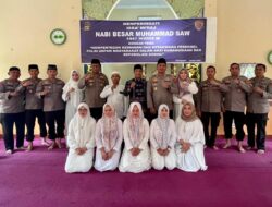 Peringati Isra Mi’raj, Momentum Komitmen Polres Sarolangun Hadir Humanis dan Peduli Sosial.