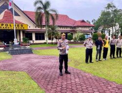 Amankan Pilkades PAW Desa Jati Baru Mudo, Kapolres Sarolangun : Siap Kalah dan Siap Menang.