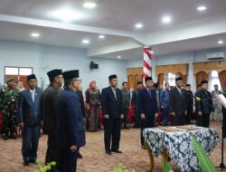 Lantik 8 Pejabat Eselon II, Bupati M. Syukur: Saudara Dilantik Bukan Karena Hebat, Tinggalkan Ego Sektoral